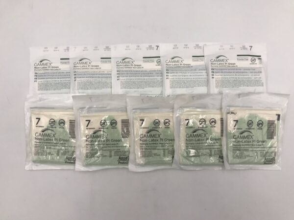 Ansell 20685270 Gammex Non-Latex Pi Green Surgical Gloves (10/Box) (X)