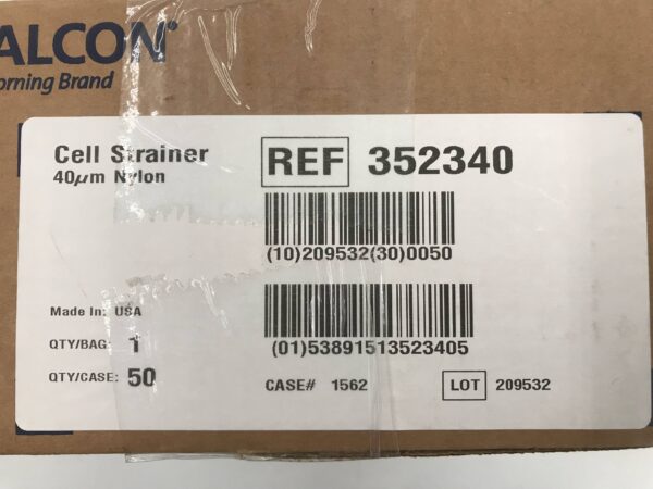 Corning Incorporated 352340 Falcon Cell Strainer 40µm Nylon (50/Box)