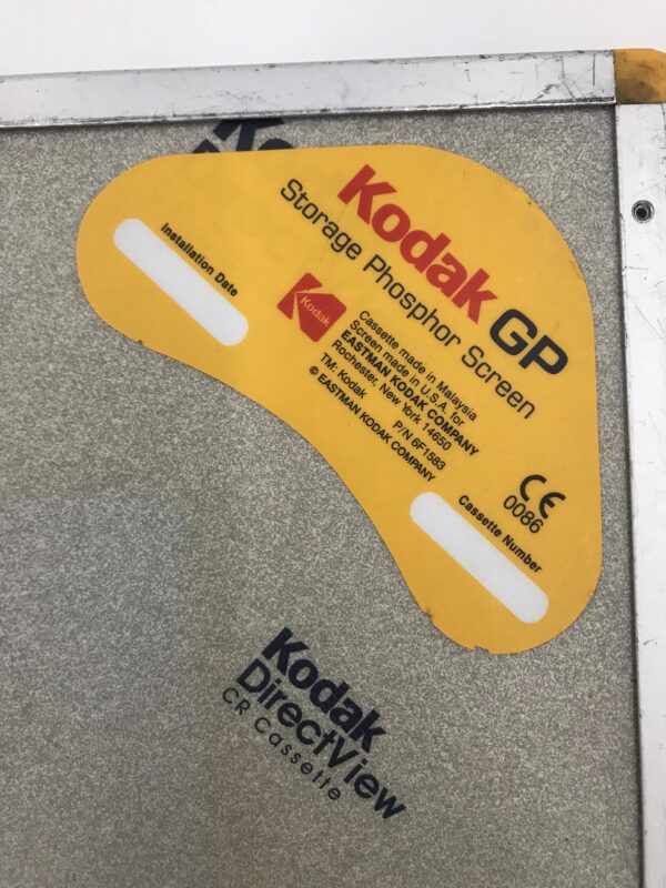 KODAK SP136/24X30 DirectView CR Cassette, Storage Phosphor Screen (Used)