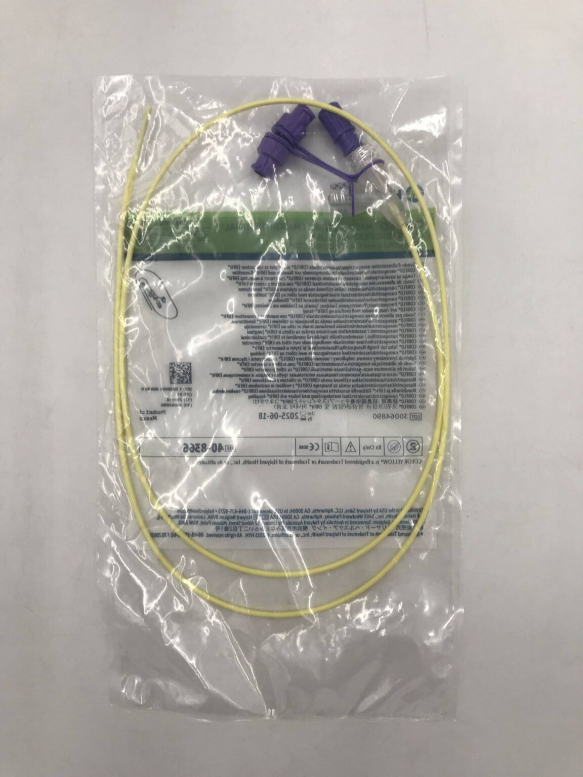 Corflow Riser HALYARD 40-8366 Corflo Nasogastric/Nasointestinal Pediatric Feeding ...