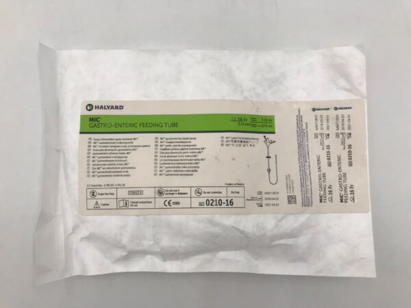 HALYARD 0210-16 MIC Gastro-Enteric Feeding Tube 16F (X)