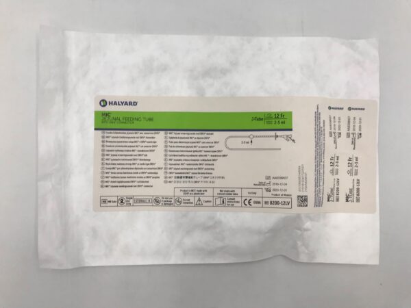 HALYARD 8200-12LV MIC Jejunal Feeding Tube w/ EnFit Connector 12F, 2-3ml (X)
