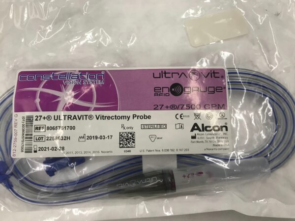 ALCON 8065751700 Ultravit Vitrectomy Probe 27+/7500CPM (X)