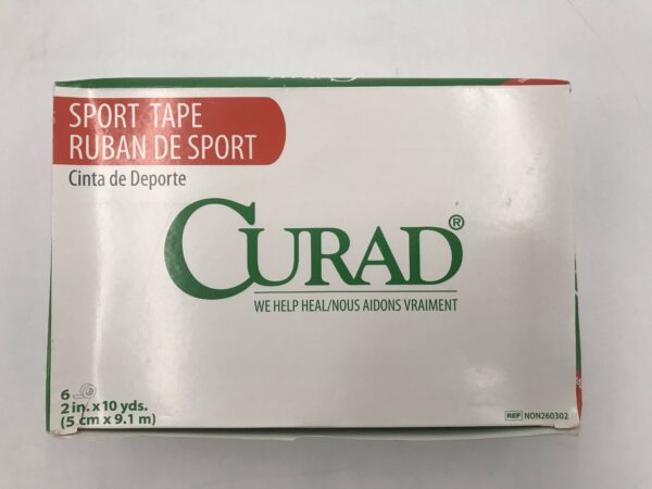 Medline NON260302 Curad Sport Tape 2in x 10yds (6/Box)