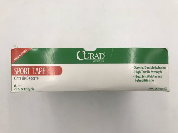 Medline NON260302 Curad Sport Tape 2in x 10yds (6/Box)