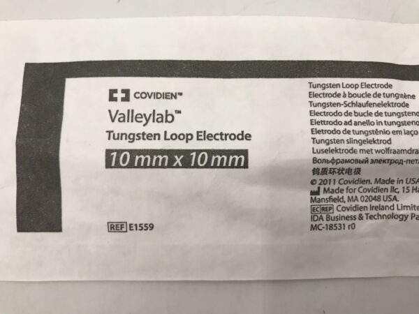 Covidien E1559 Valleylab Tungsten Loop Electrode 10mm x 10mm (X)