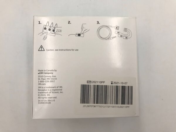 NovaPlus V2269T Neonatal Monitoring Electrode w/Pre-Attached Lead Wire (10/Box)(X)