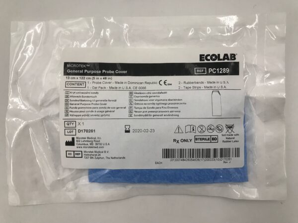 Microtek PC1289 Ecolab General Purpose Probe Cover 13cm x 122cm (X)