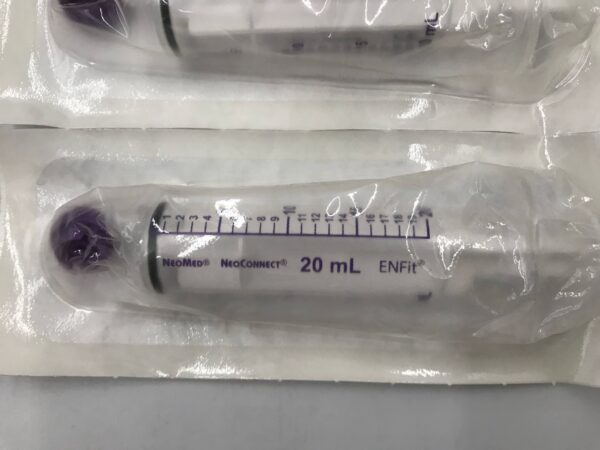 NeoMed PNM-S20NC NeoConnect ENFit Oral/Enteral Syringe with ENFit Connector 20mL (99/Box) (X)