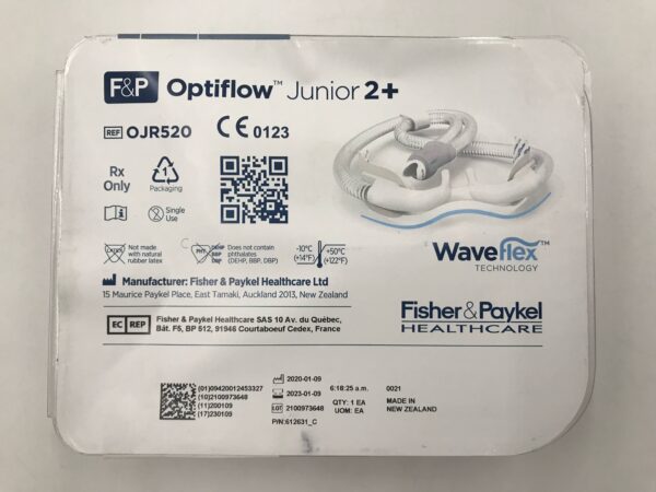 Fisher & Paykel OJR520 Optiflow Junior 2+ Nasal Cannula XXL (X)