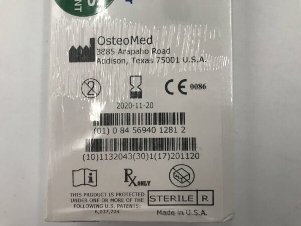 OsteoMed 450-0600 OsteoDriver Disposable Battery Powered Screwdriver, AutoDriver (X)