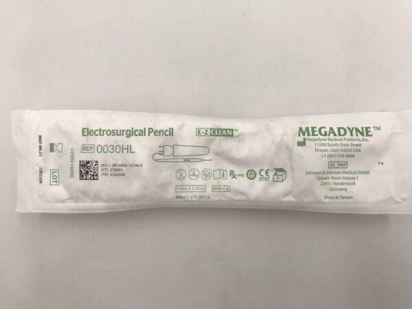 Megadyne 0030HL E-Z Clean Electrosurgical Pencil
