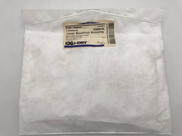 Smith & Nephew 5999FDL Exu-Dry Large Boot/Foot Dressing