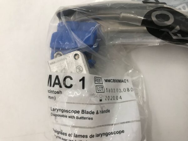Proact MMCB90MAC1 laryngoscope Blade & Handle Mac 1 Macintosh 75mm (X)