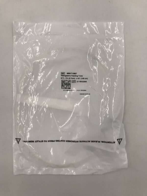 COVIDIEN 8884710867 Kangaroo Nasogastric Feeding Tube 8F/Ch x 43"
