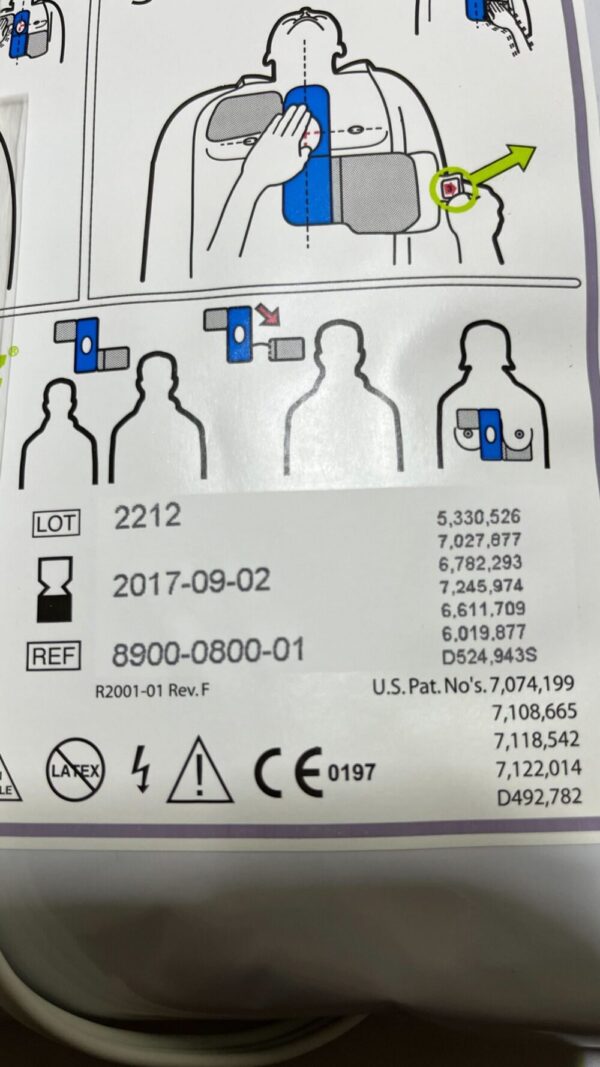 ZOLL 8900-0800-01 CPR-D-padz (X)