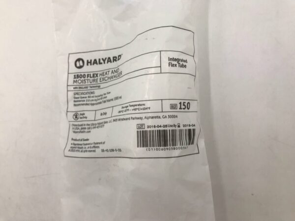 HALYARD 150 Flex Heat and Moisture Exchanger 1500 (X)