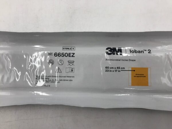 3M 6650EZ Ioban 2 Antimicrobial incise Drape 60cm x 45cm (23in x 17in)