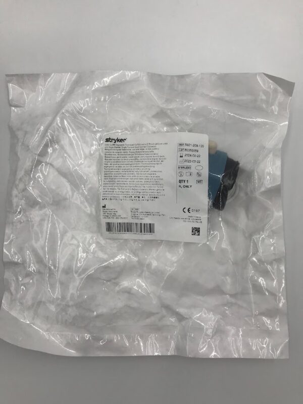 STRYKER 5921-209-135 Color Cuff Disp. Tourniquet Cuff Single Bladder, Single Port & Quick Connect Connector 9x2.75in (X)