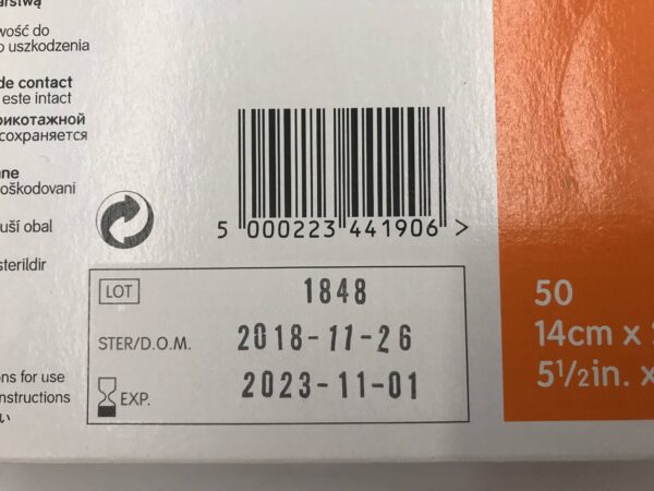Smith & Nephew 66000701 Profore WCL Wound Contact layer Dressing 14cm x 20cm (50/Box)