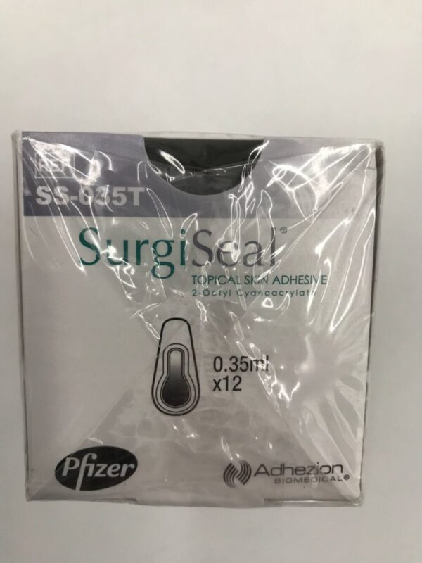 Adhezion Biomedical SS-035T Pfizer SurgiSeal Topical Skin Adhesive (12/Box) (X)