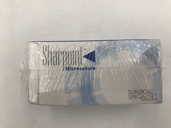 Surgical Specialties AA-2586 Sharpoint Micro Suture Nylon Black monofilament 5"/13cm 9-0 USP (12/Box) (X)