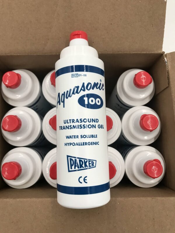 Parker 01-08 Aquasonic 100 Ultrasound Transmission Gel (12/Box)