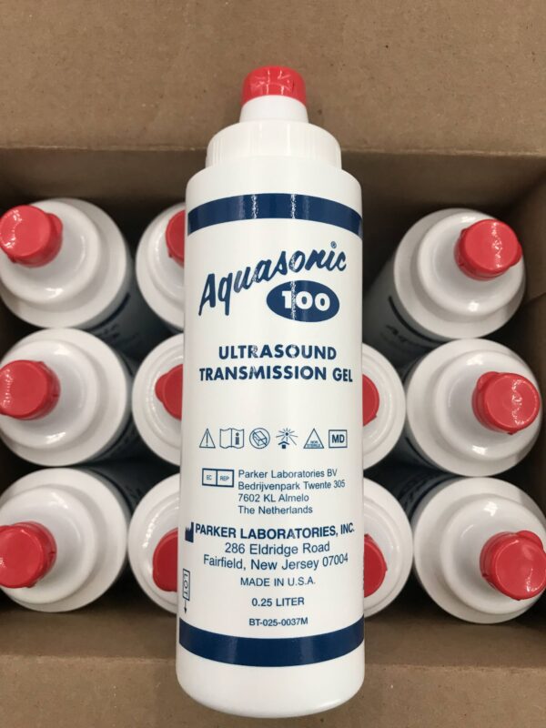 Parker 01-08 Aquasonic 100 Ultrasound Transmission Gel (12/Box)