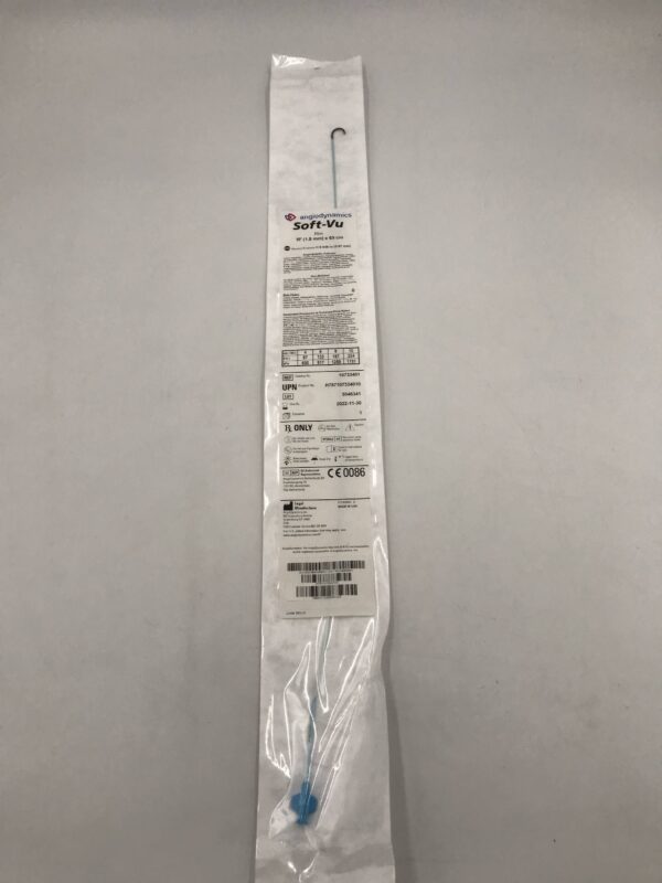 AngioDynamics 10733401 Soft-Vu Rim Angiographic Catheter 5F x 65cm Non-Braided (X)