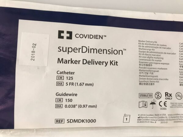 COVIDIEN SDMDK1000 SuperDimension Marker Delivery Kit (X)