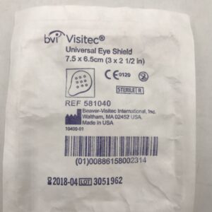 Beaver-Visitec 581040 Bvi Visitec Universal Eye Shield 7.5 x 6.5cm