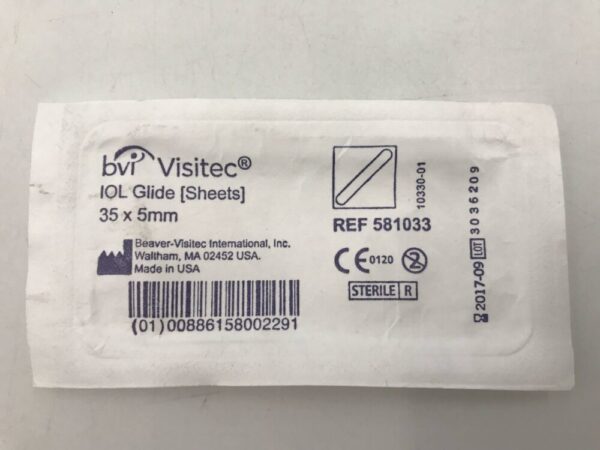Beaver-Visitec 581033 Bvi Visitec IOL Glide Sheets 35 x 5mm (14/Lot) (X)