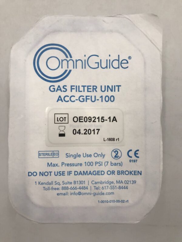 OmniGuide ACC-GFU-100 Gas Filter Unit (X)