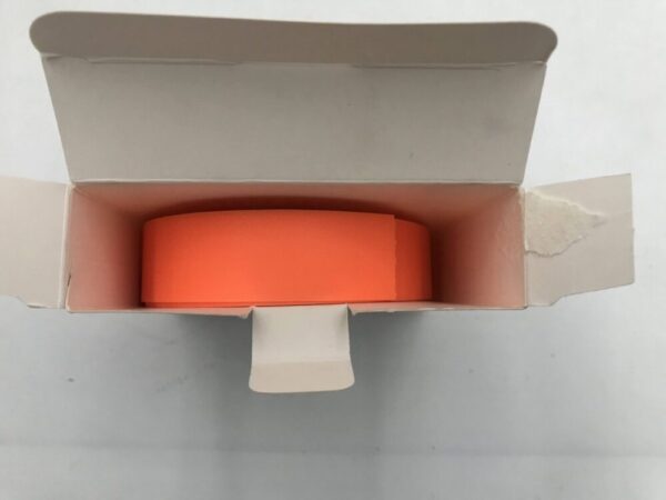 PlatinumCode 48TXO-DBX 1" x 18" Disposable Orange Textured Tourniquets for Venipuncture (25/Box)