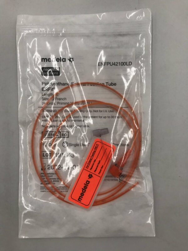 MEDELA ENFPU42100LD Polyurethane Enteral Feeding Tube Enfit 42in x 10F (X)