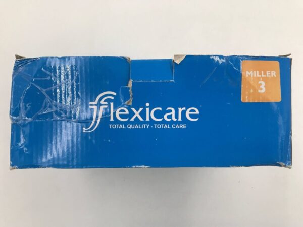Flexicare 040-723U BriteBlade Fiber Optic Metal Disposable Laryngoscope Blade (10/Box) (X)