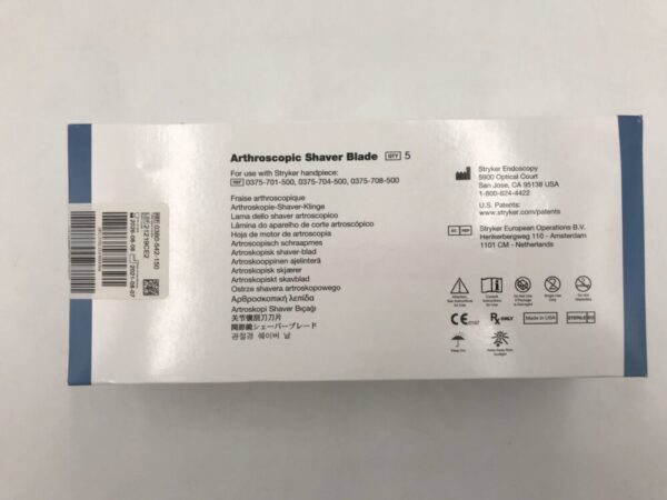 STRYKER 0380-542-150 Formula Resector Angled Cutter 4.5mm x 125mm (5/Box)
