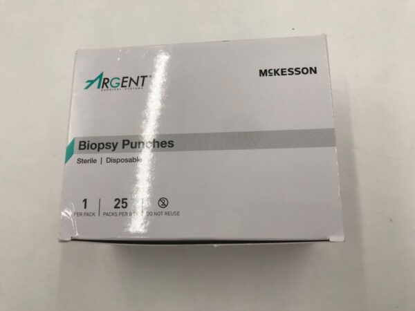 McKESSON 16-1315 Argent Biopsy Punches 6mm(25/Box)