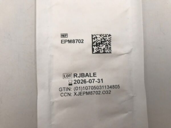 ETHICON EPM8702 Prolene Polypropylene Blue Monofilament Non-Absorbable Suture 7-0, BV-1, MS/4, 4x24in