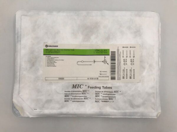 HALYARD 8250-16-30 MIC Gastric Jejunal Feeding Tube w/ Enfit Connectors Endoscopic/Radiologic Placement Kit GJ-Tube 16F (X)