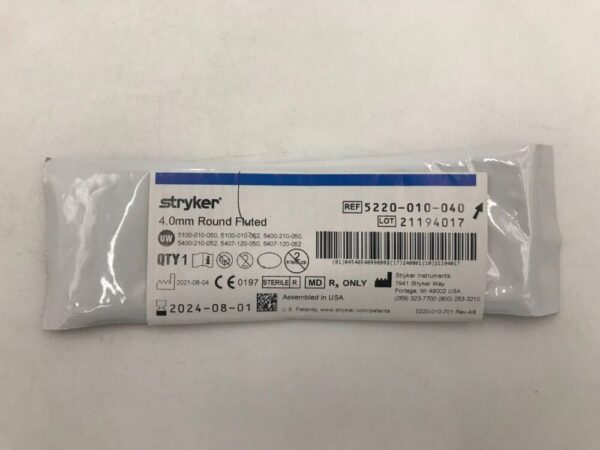 STRYKER 5220-010-040 Round Fluted 4mm(X)