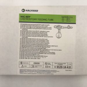 Halyard 0120-14-4.0 Mic-Key* Gastrostomy Feeding Tube Low-Profile