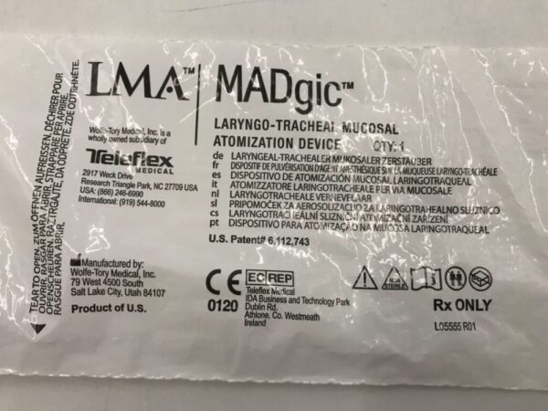 Teleflex MAD720 LMA MADgic Laryngo-Tracheal Mucosal Atomization Device (X)