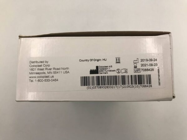 Coloplast 16715 Soft Convex Ostomy Pouch 5/8"- 1 5/16" Maxi (10/Box) (X)