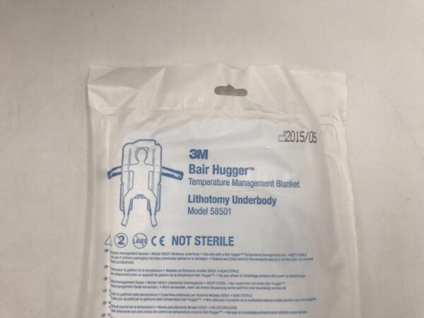 3M 58501 Bair Hugger Blanket Total Temperature Management Lithotomy Underbody Blanket (10/Case)