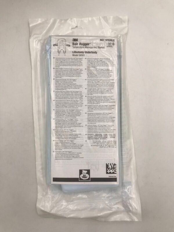 3M 58501 Bair Hugger Blanket Total Temperature Management Lithotomy Underbody Blanket (10/Case)