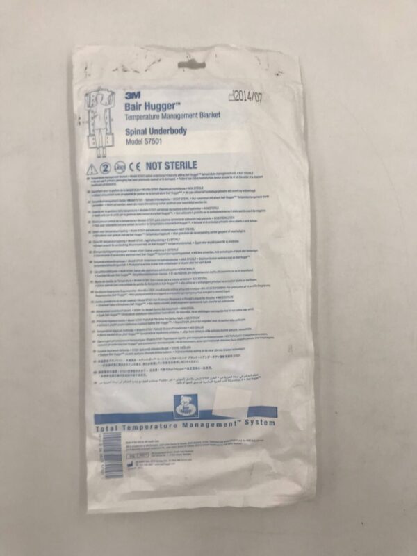 3M 57501 Bair Hugger Temperature Management Spinal Underbody Blanket