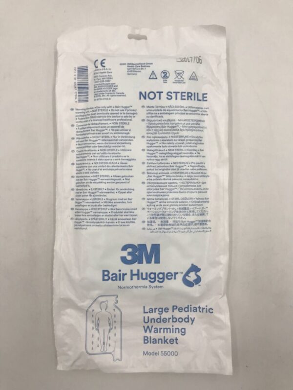 3M 55000 Bair Hugger Large Pediatric Underbody Warming Blanket