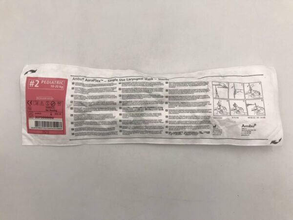 Ambu 327200000U AuraFlex Single Use Laryngeal Mask #2 Pediatric 10-20kg (X)