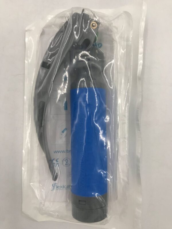 Flexicare 040-333U BritePro Solo Fiber Optic Laryngoscope Handle with Batteries and Blade MAC 3 (X)